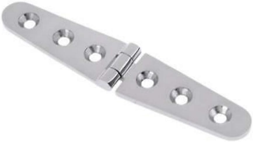 Heavy Duty Stainless Steel Strap Hinge 6"