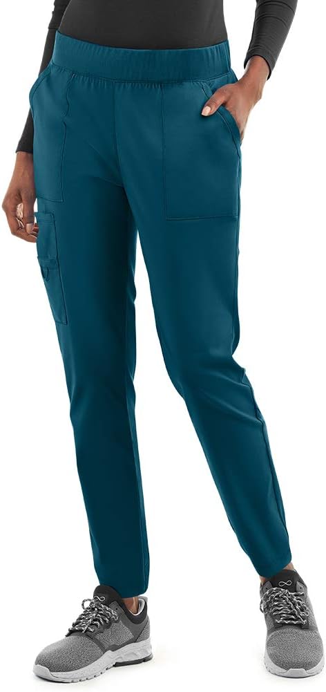 CHEROKEE Workwear Professionals Women Scrubs Pant Mid Rise Jogger WW036