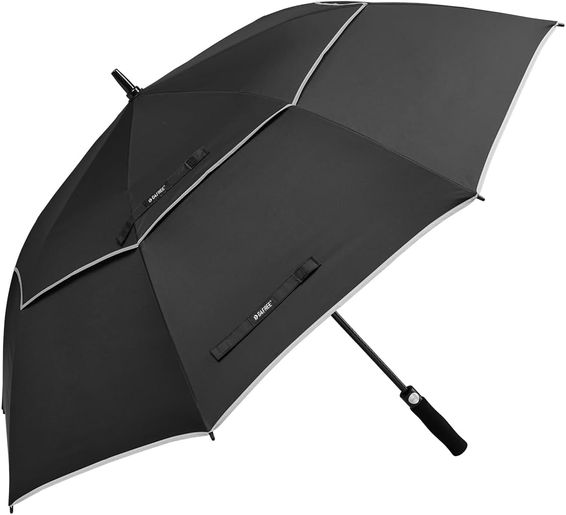 G4Free 54/62/68 Inch Automatic Open Golf Umbrellas Waterproof Windproof Umbrella with Double Canopy Oversized Large Size