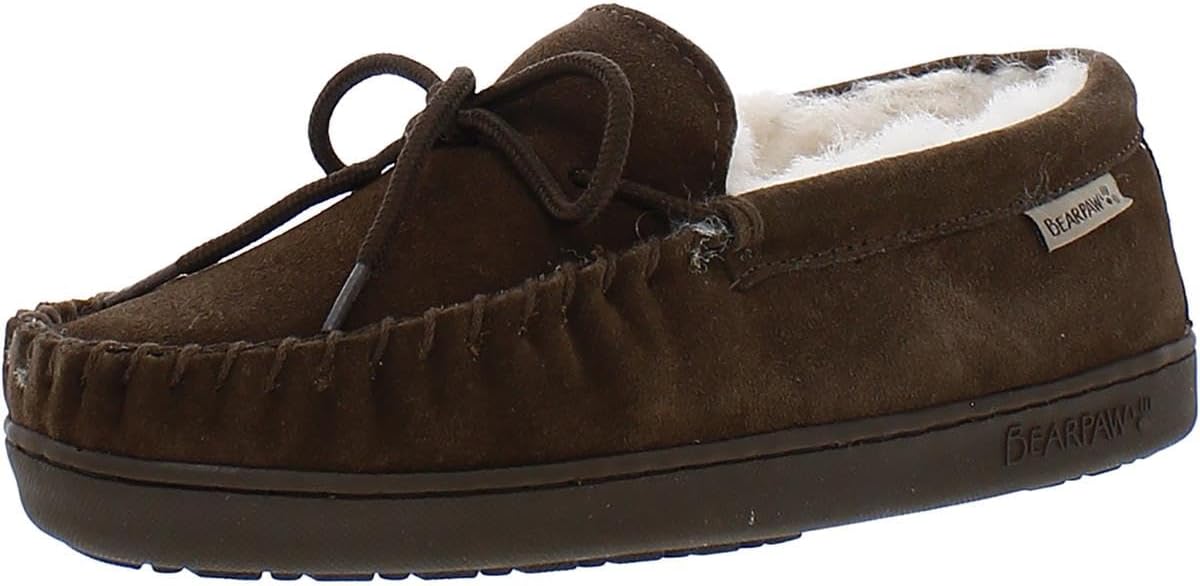 BEARPAW Women’s Moc II Slippers | Comfortable & Lightweight Shoes | Multiple Colors & Sizes