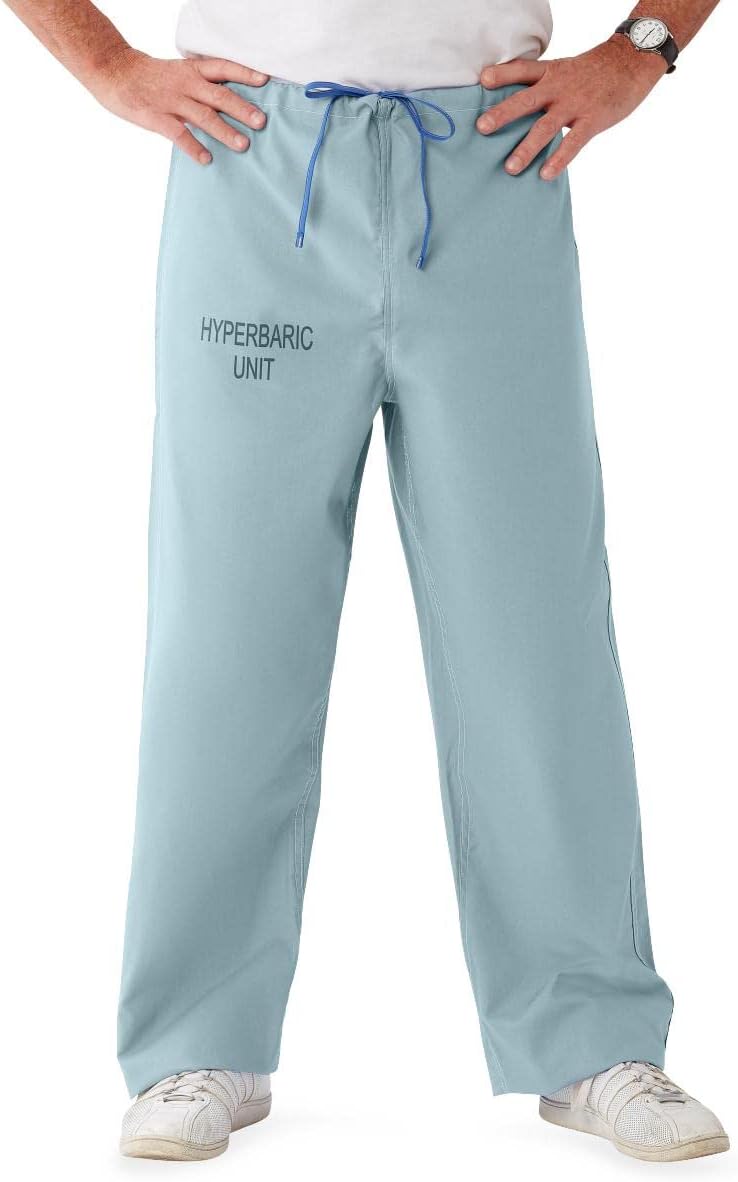 Medline Unisex Reversible Hyperbaric Unit Drawstring Pant