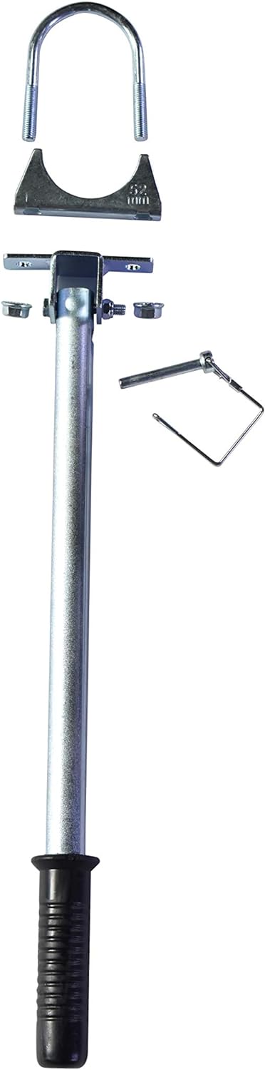 New! Steering Arm for Trailer Wheel Jack, Quick Swivel Dual Wheel Turning. Use It with Boat, Utility, Jet Ski, Marine, or Small Utility Trailer. Bolt-On Your Wheel Jack! New Patent Pending Design.