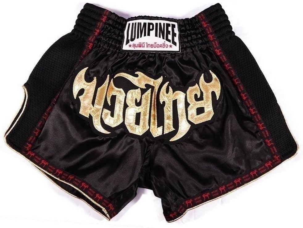 Lumpinee Retro Original Muay Thai Shorts for Kick Boxing Fight LUMRTO-010