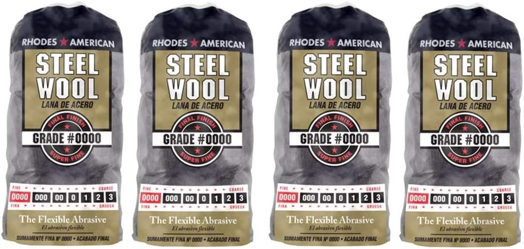 HOMAX PRODUCTS TV713206 #0000 Steel Wool Pad (12 Pads) (Fоur Расk)