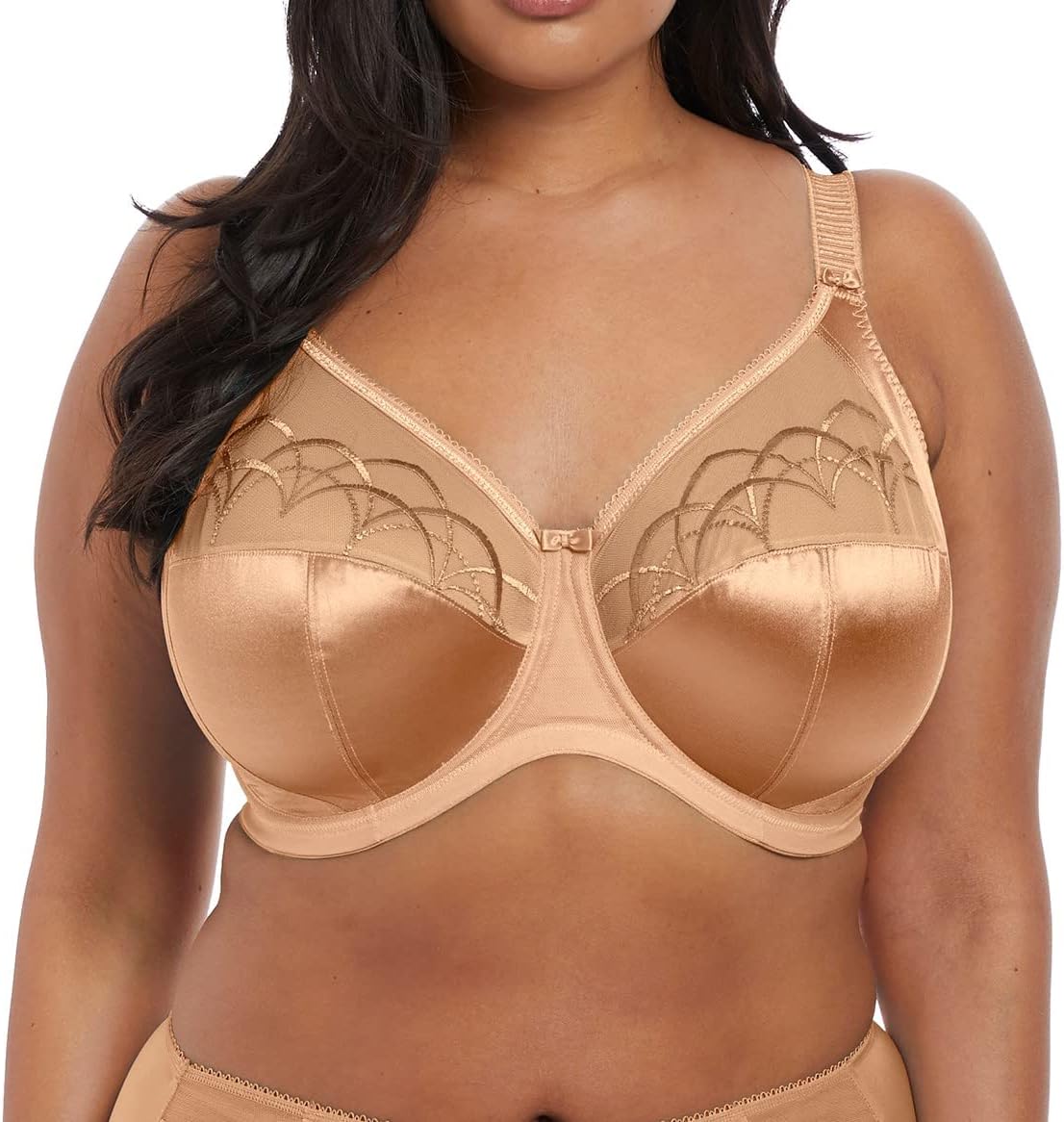 Elomi Women's Cate Embroidered Full Cup Banded Underwire Bra (4030)