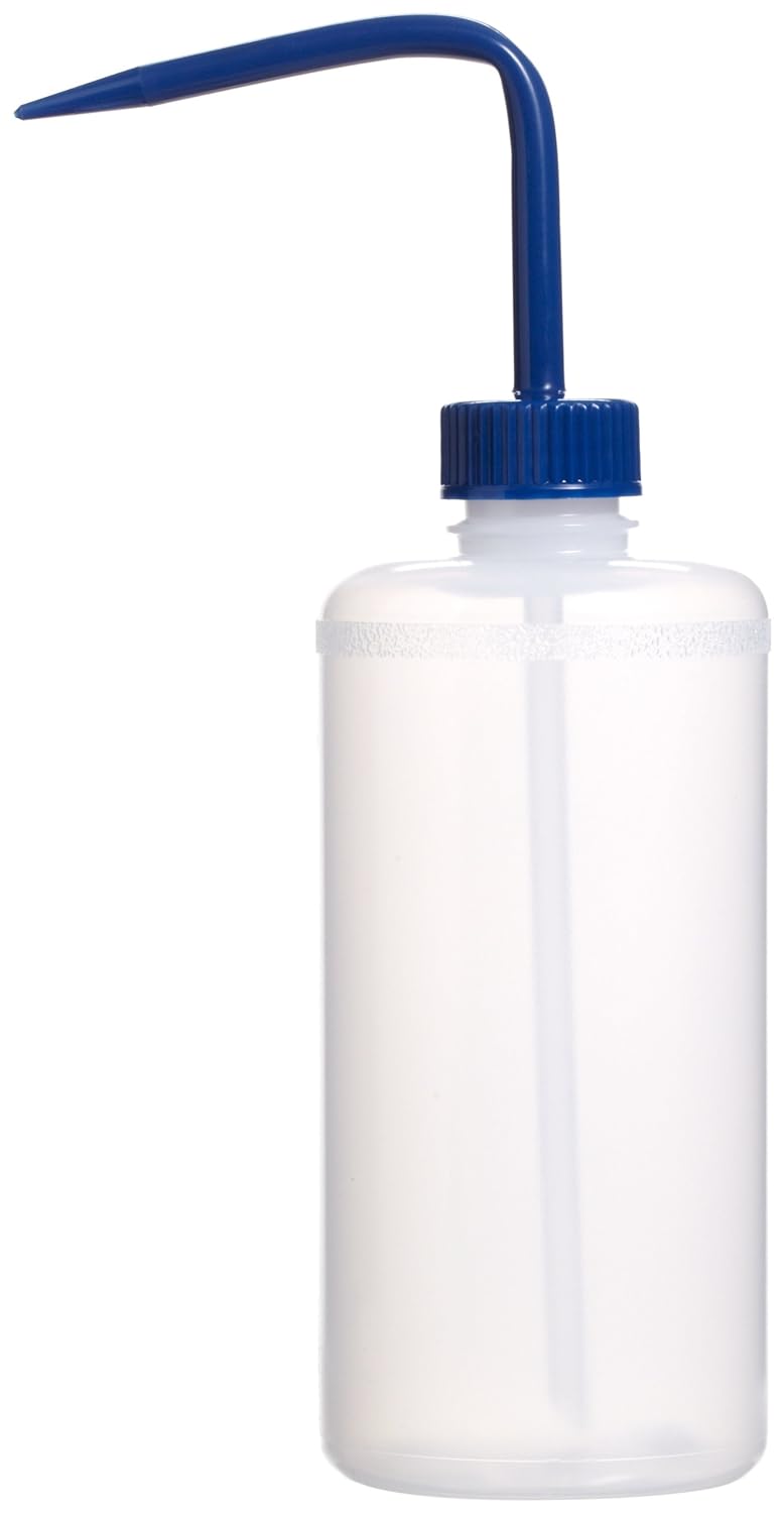 Bel-Art Scienceware Low-Density Polyethylene Narrow-Mouth Wash Bottle with Closure 500mL F11614-0500 6