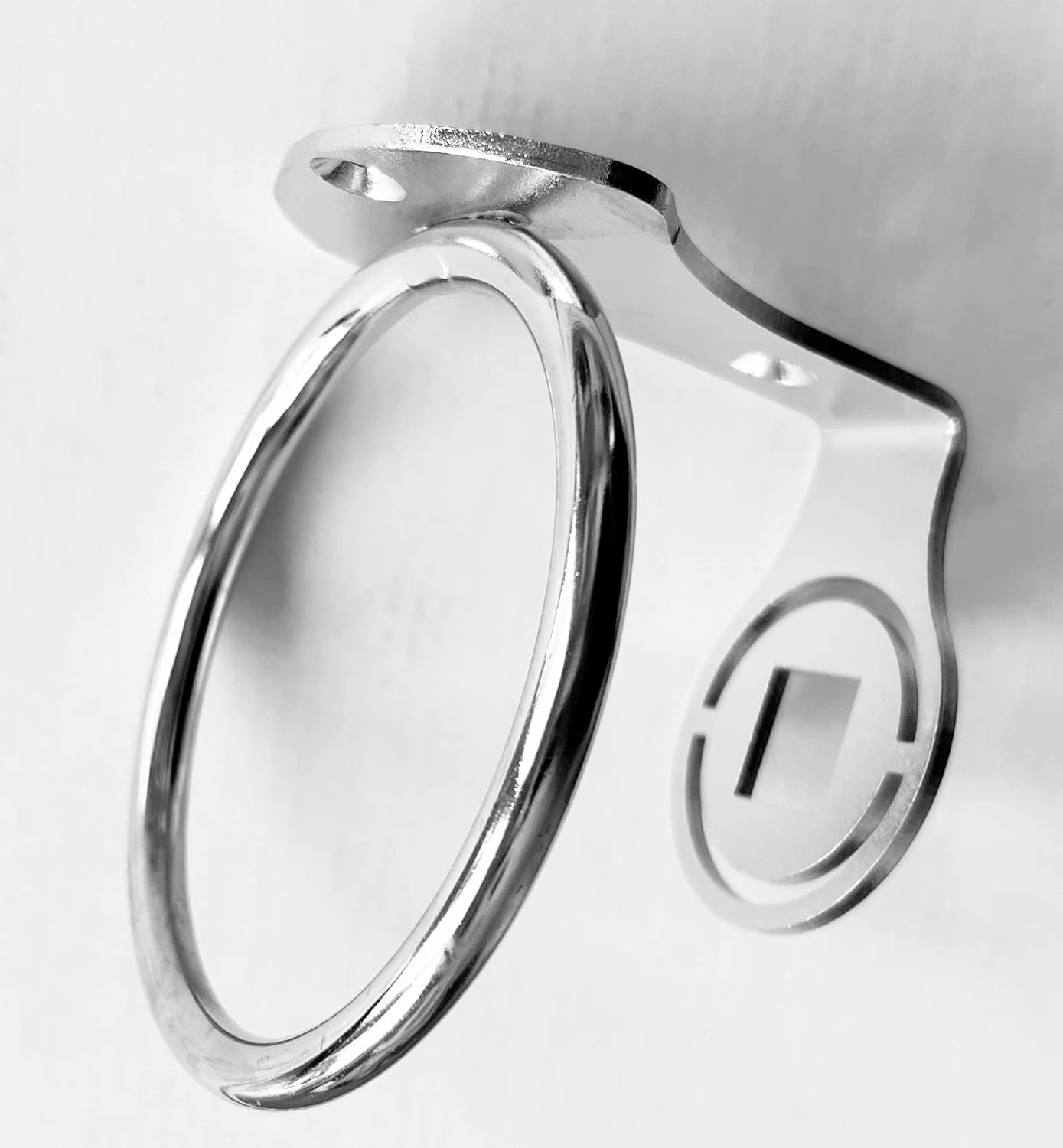 Marine Grade Stainless Wall Mounted Marine Cup Drink Holders - Closed Ring