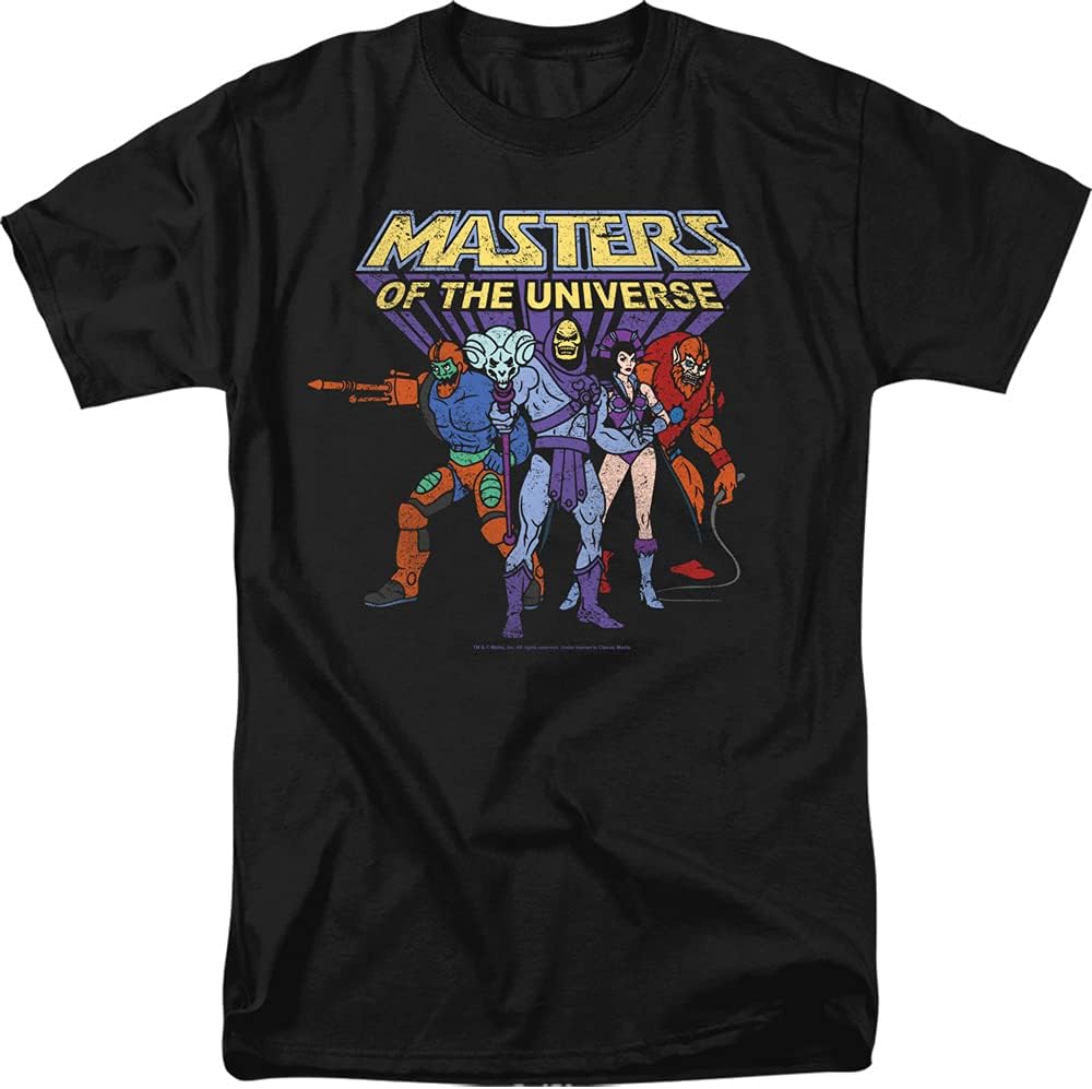 Masters of the Universe Team of Villains Mens Short Sleeve Shirt