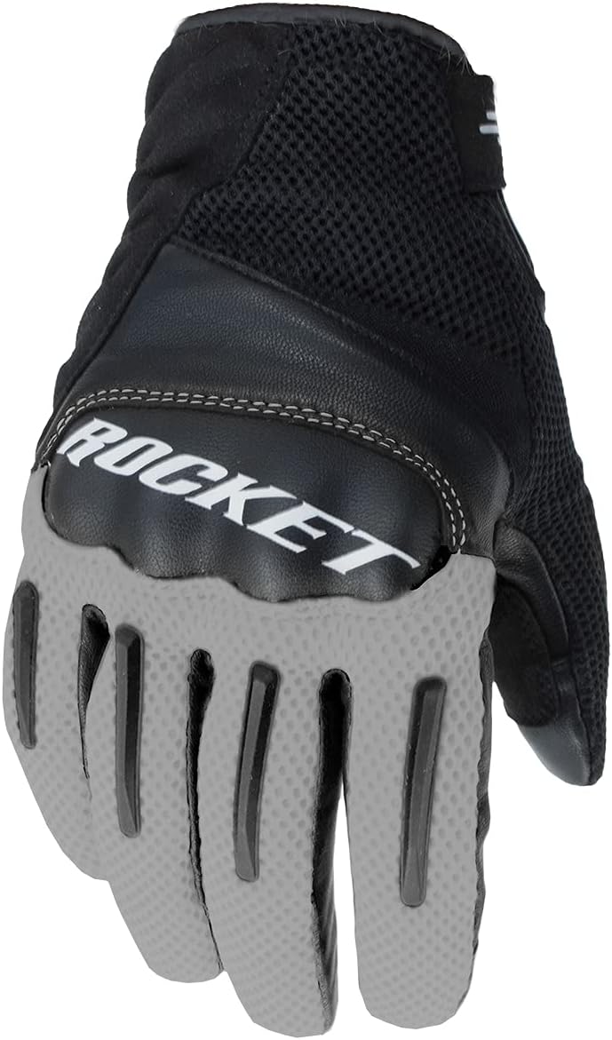 Joe Rocket Optic Glove Lt.Gy/Bk Lg