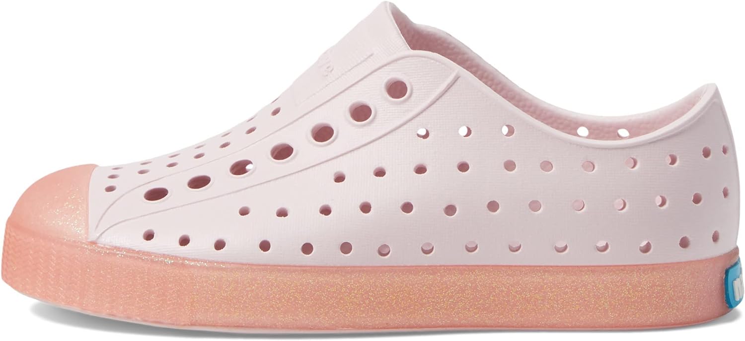 Native Shoes unisex-child Jefferson Bling (Toddler)