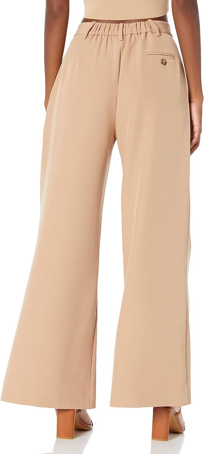 The Drop Women's Wyatt Oversized Pleat Front Trouser