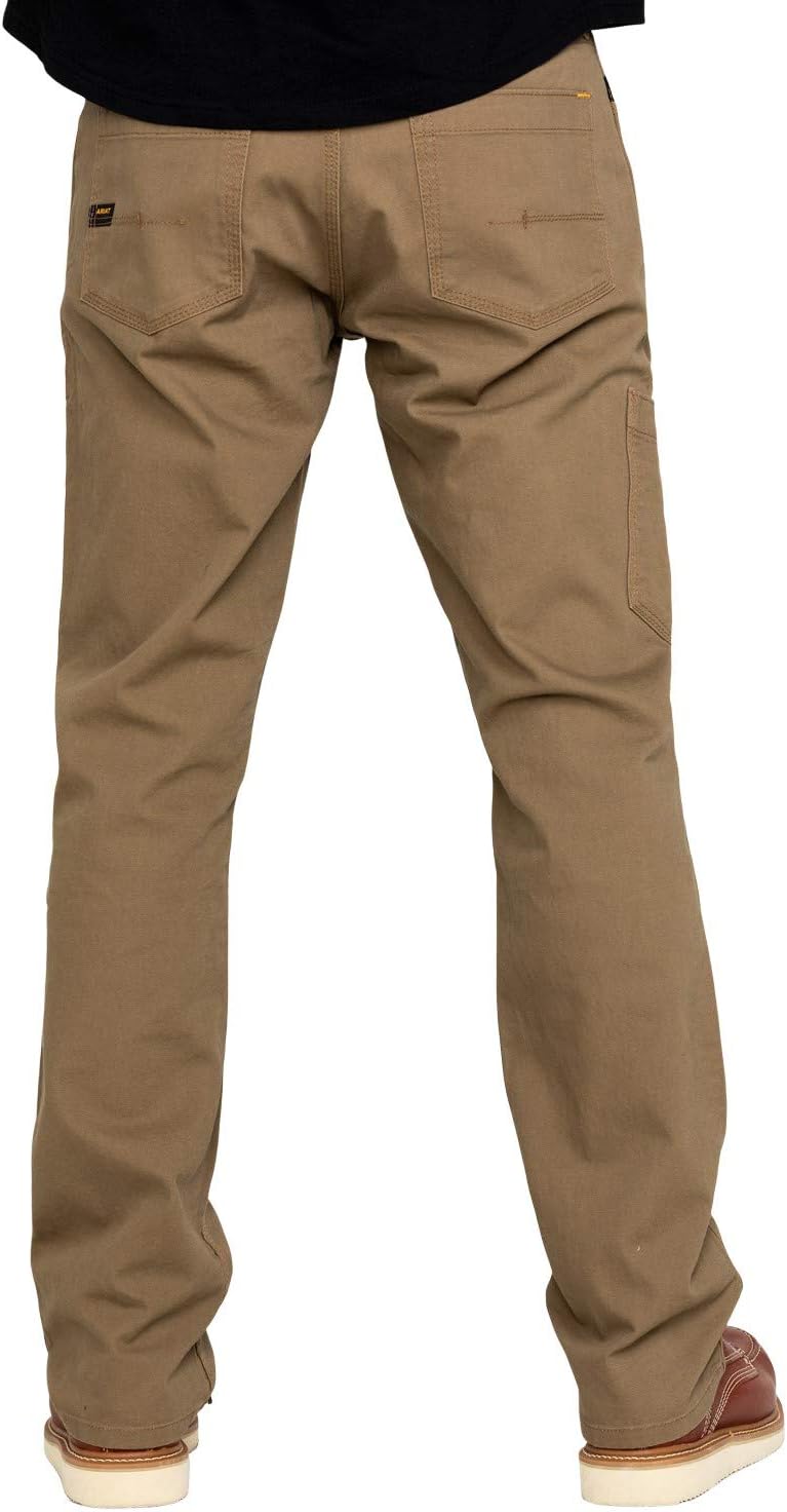 ARIAT Men's Rebar M4 Relaxed Durastretch Made Tough Stackable Straight Leg Pant