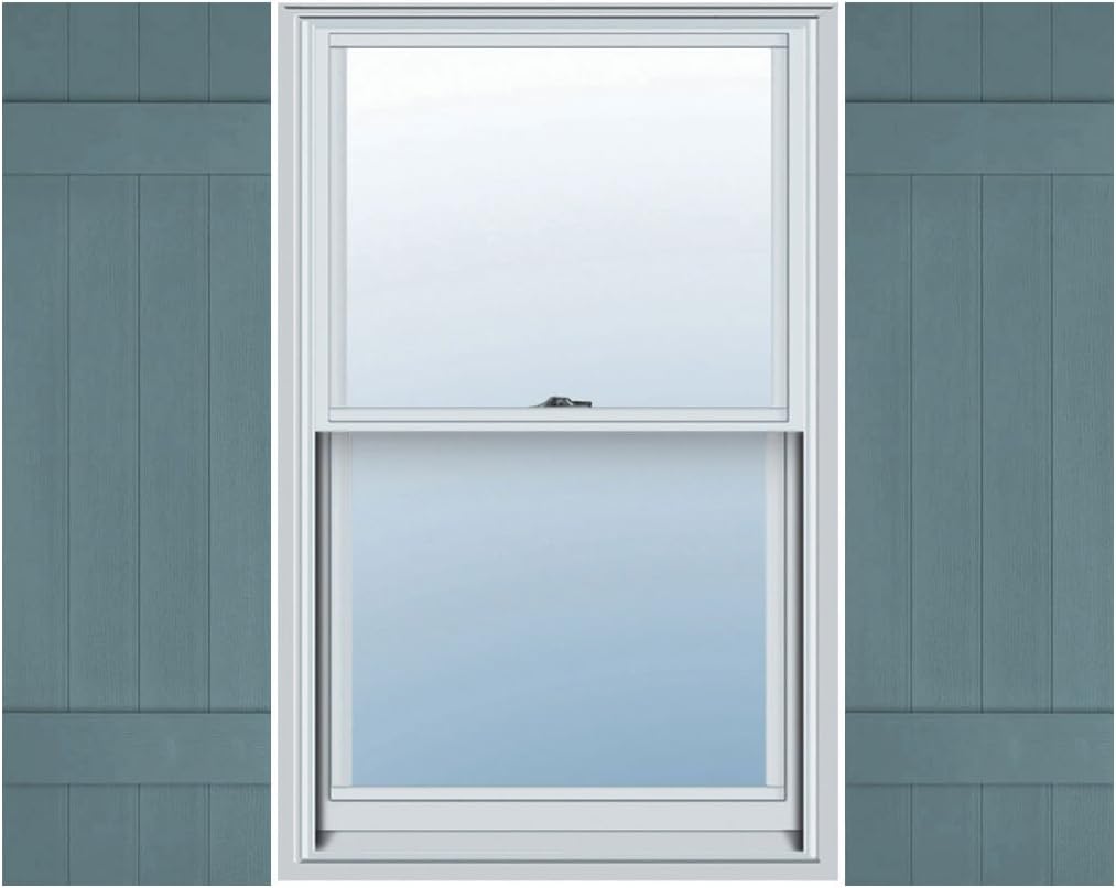 Mid America J41472030 Custom Four Joined (3, Board-n-Batten Shutter (Per Pair), 14"W x 72"H, Paintable