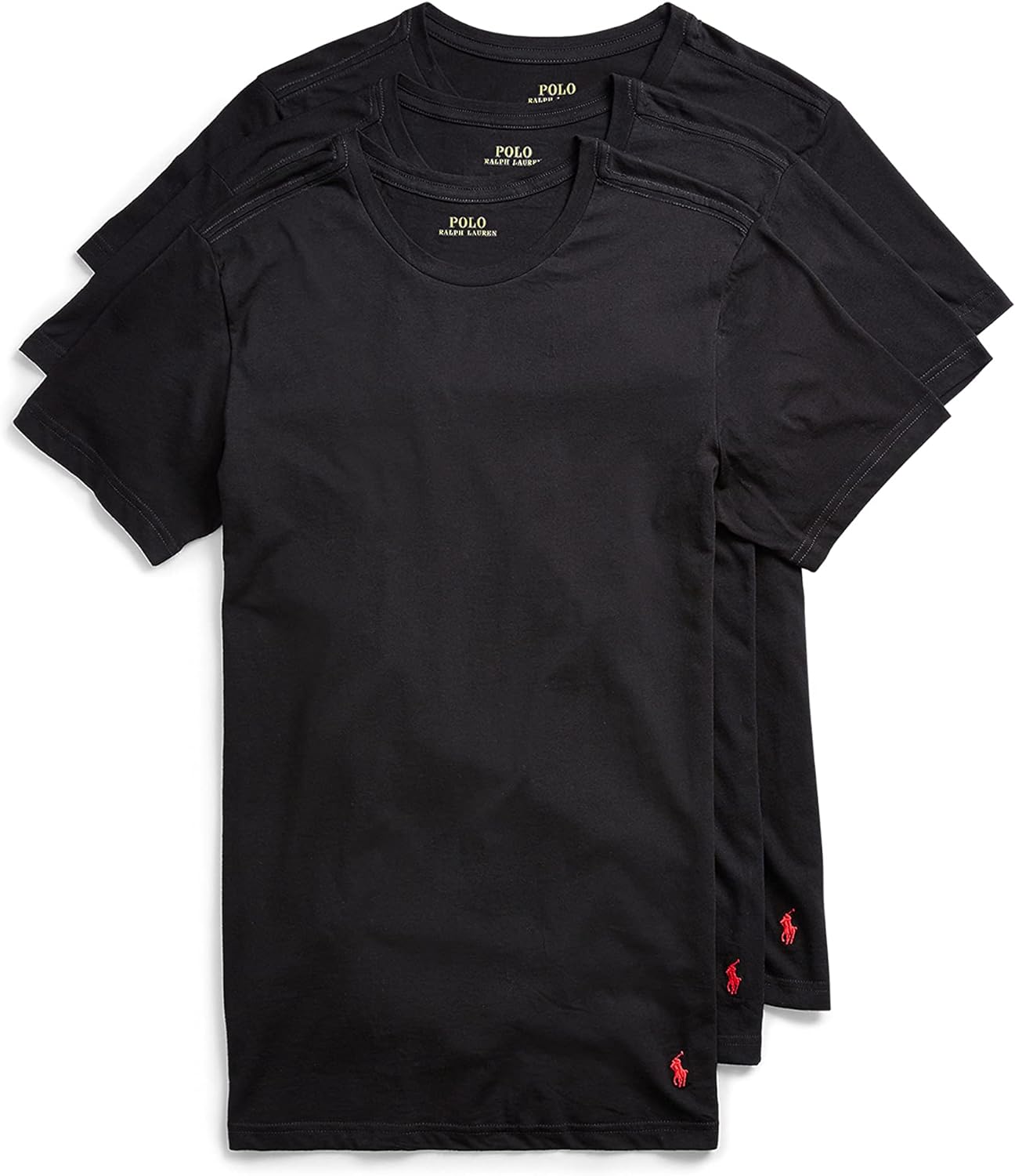 POLO RALPH LAUREN Mens Mens Classic Fit W/Wicking 3 Pieces T-Shirts