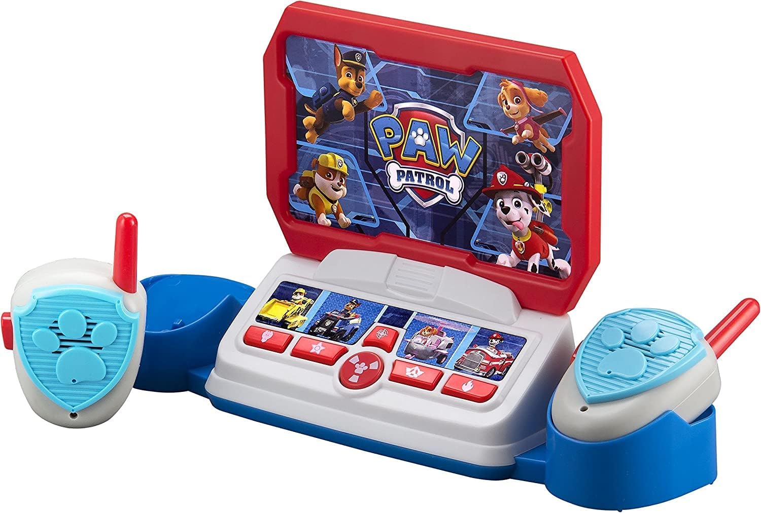 Paw Patrol Command Center with Kid Friendly Walkie Talkies and Speech & Sound Effect
