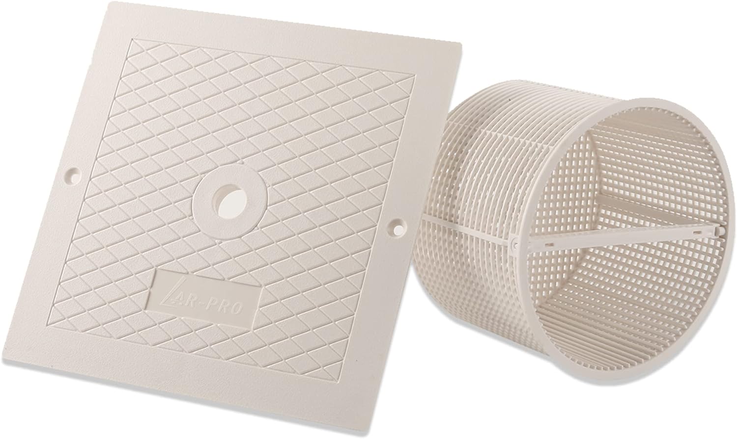 (2-Pack) The Exact 10'' Skimmer Lid Replacement | Compatible with Hayward SPX1082E, SP082, 1083, 1084,1085, and SP1086 | Made of Heavy-Duty Plastic and Fits Perfect Like A Glove