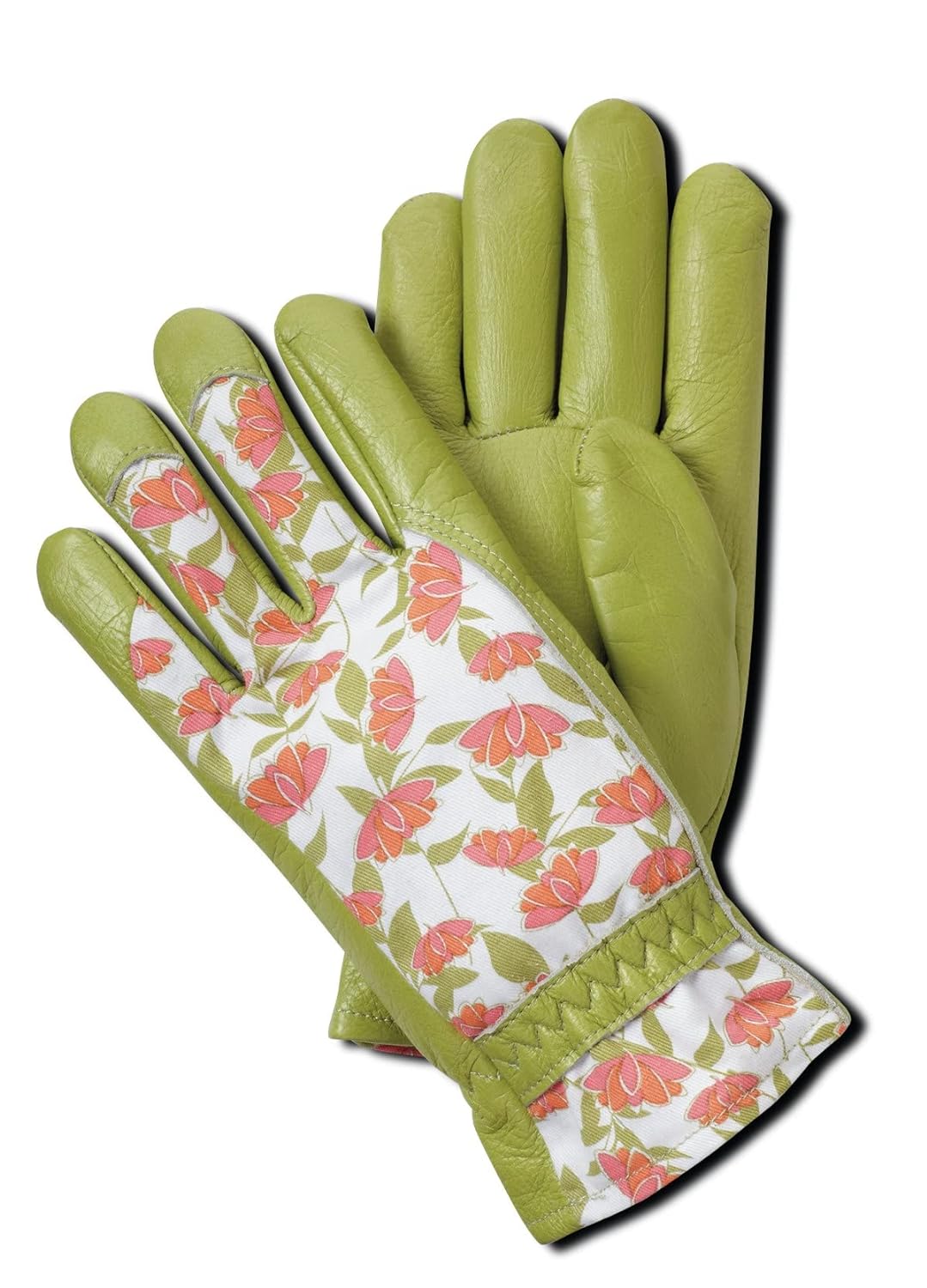 MAGID BE268T Bella Floral Back Grain Palm Garden Glove, Small