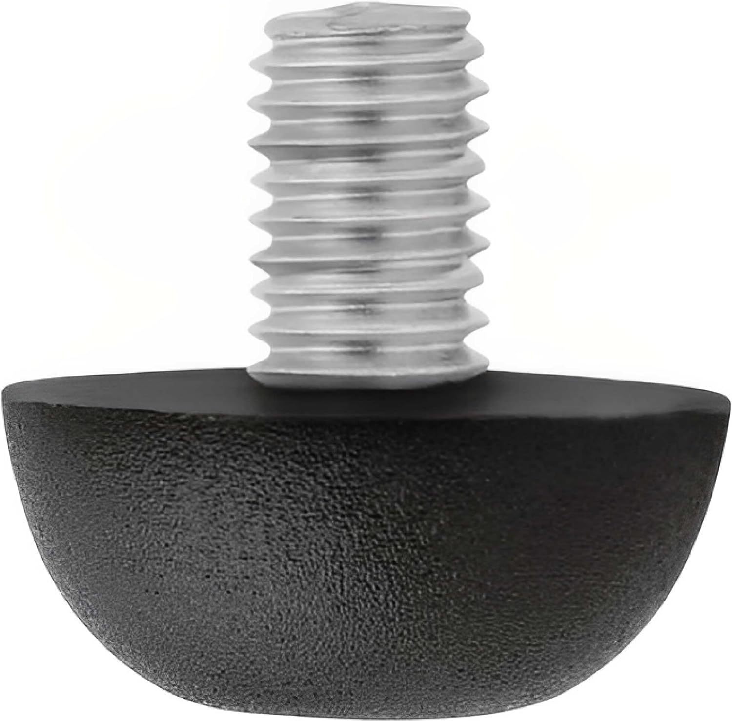 Project Patio 8mm x 1.25 M8 Adjustable Furniture Leg Leveler Replacement Outdoor Stainless Steel Screw-in Leveling Feet Glides - 8-Pack
