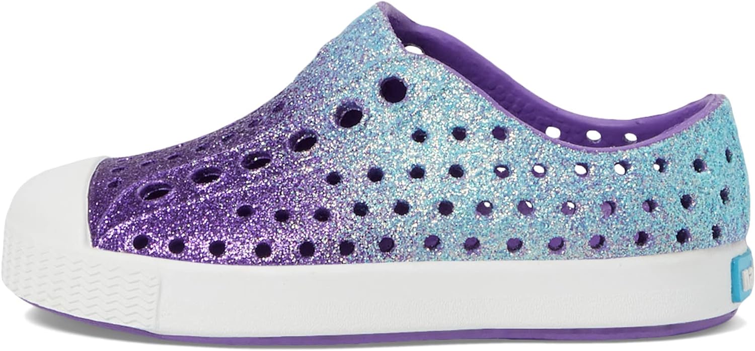 Native Shoes unisex-child Jefferson Bling (Toddler)