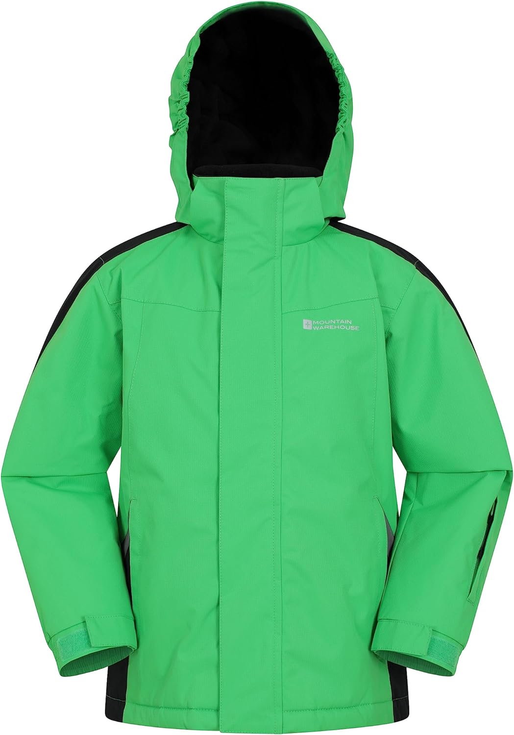 Mountain Warehouse Raptor Kids Ski Jacket - Snow Resistant Coat, Fleece Lining, Integrated Snow Skirt - Perfect for Winter