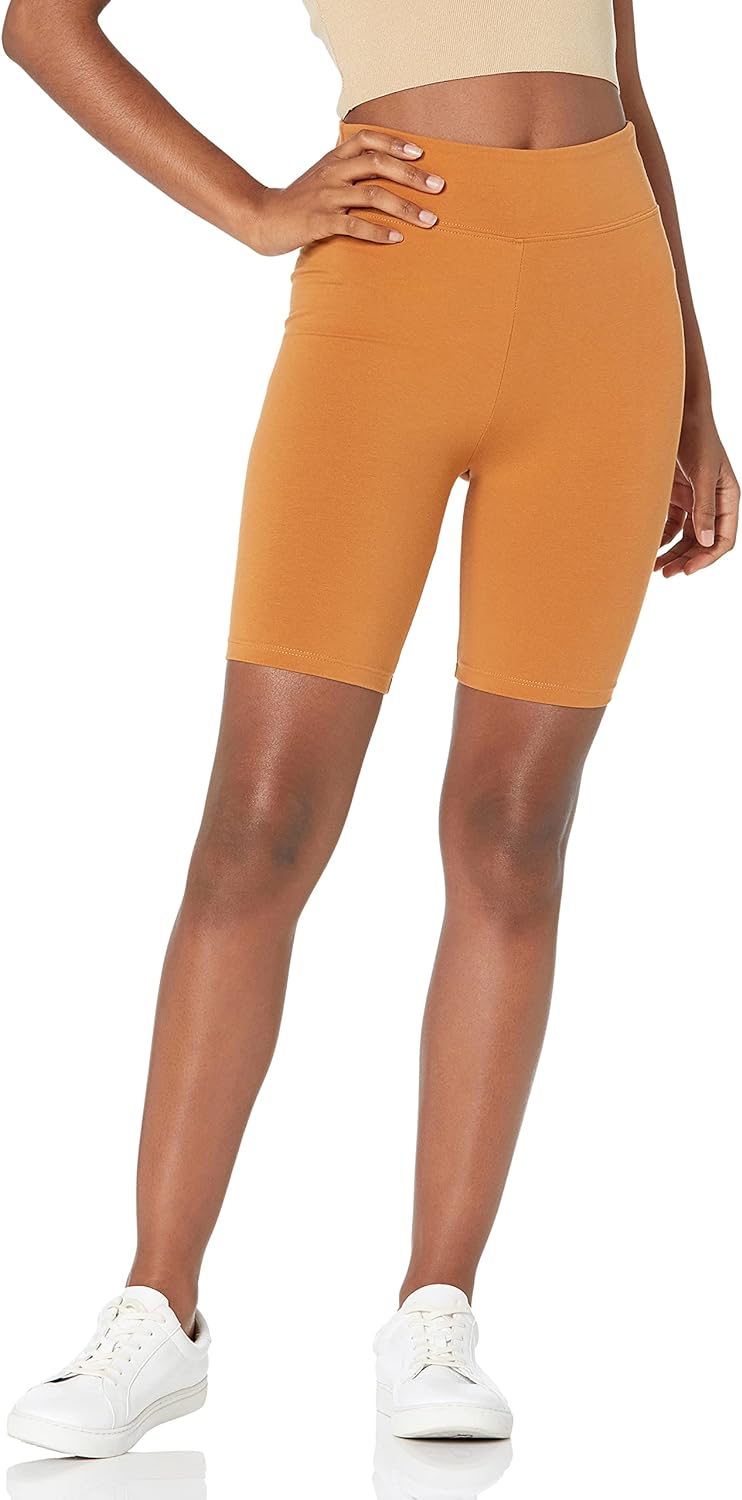 The Drop Women's Jeannie High Rise Mid Length Bike Short