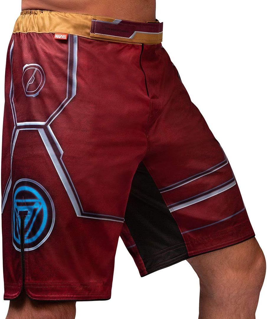 Hayabusa Mens Marvel Hero Elite BJJ Fight Shorts