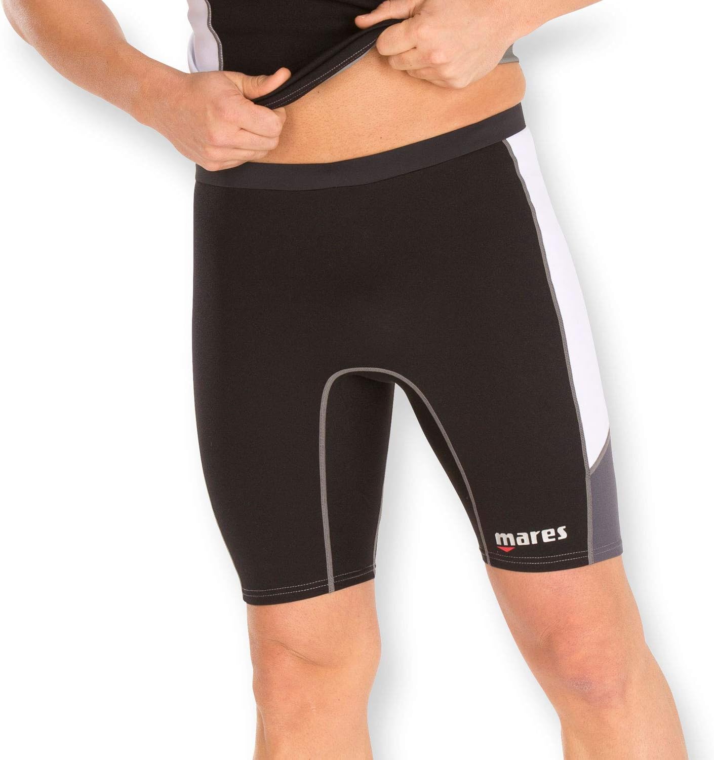 Mares Rash Guard Shorts - Mens for Scuba Diving, Snorkeling and Water Sports