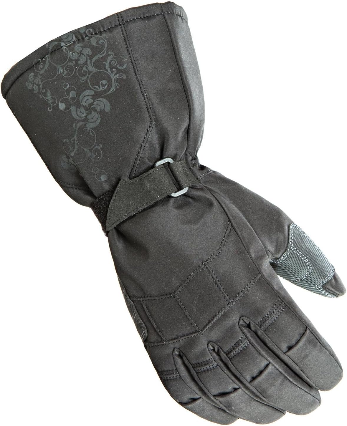 Joe Rocket Womens Cold Weather Gloves (Black, X-Large) (Sub Zero)