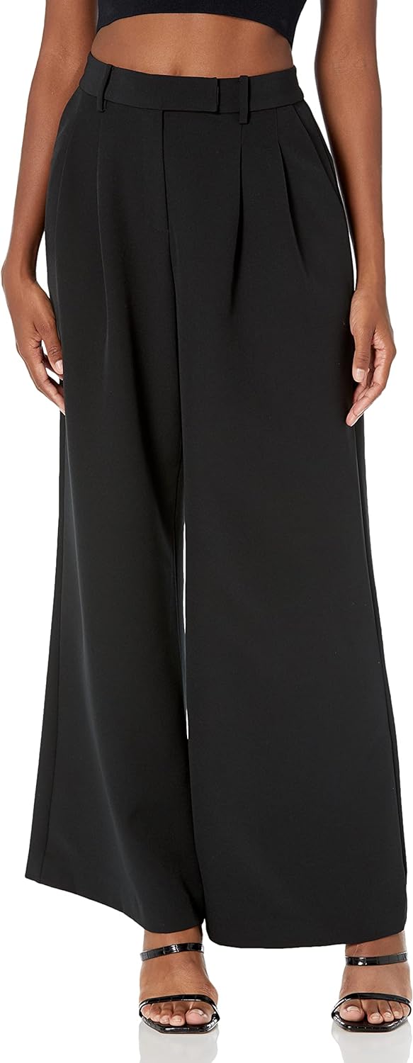 The Drop Women's Wyatt Oversized Pleat Front Trouser
