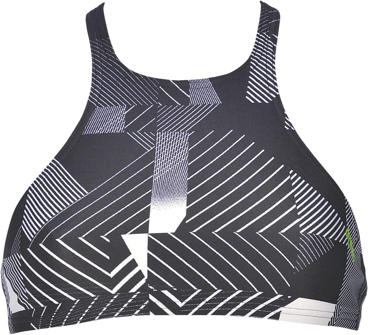 Arena Women's Rule Breaker Think Crop MaxLife Bikini Top