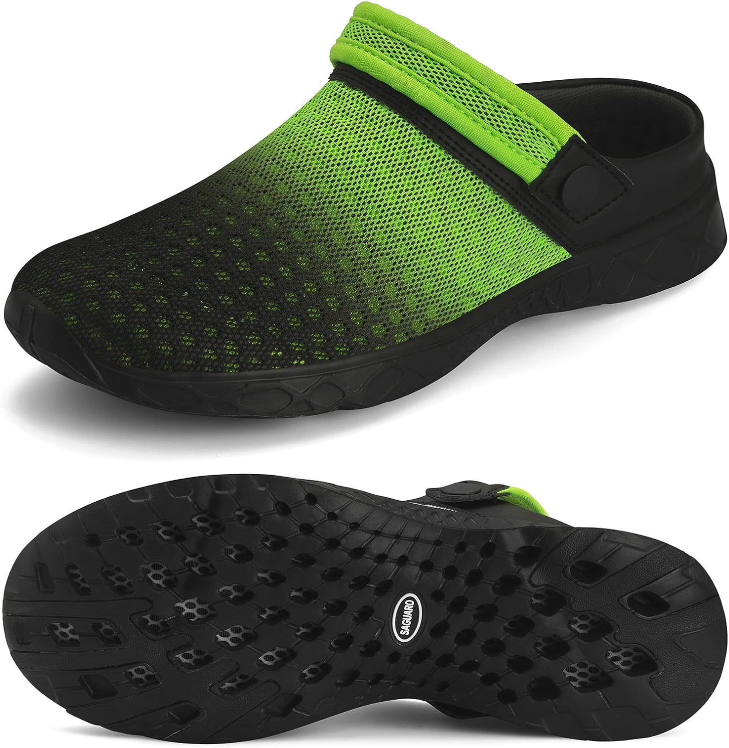 SAGUARO Men's Women's Quick Dry Garden Shoes Lightweight Gardening Clog Shoes Water Sandals for Sports Outdoor Beach Pool Exercise