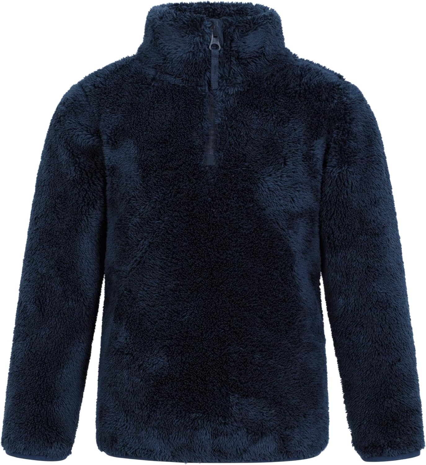 Mountain Warehouse Teddy Kids Unisex Half-Zip Fleece - Lightweight, Breathable, Warm & Cosy, Boys & Girls, Sweatshirt - Best for Winter Camping, Outdoors, Travelling