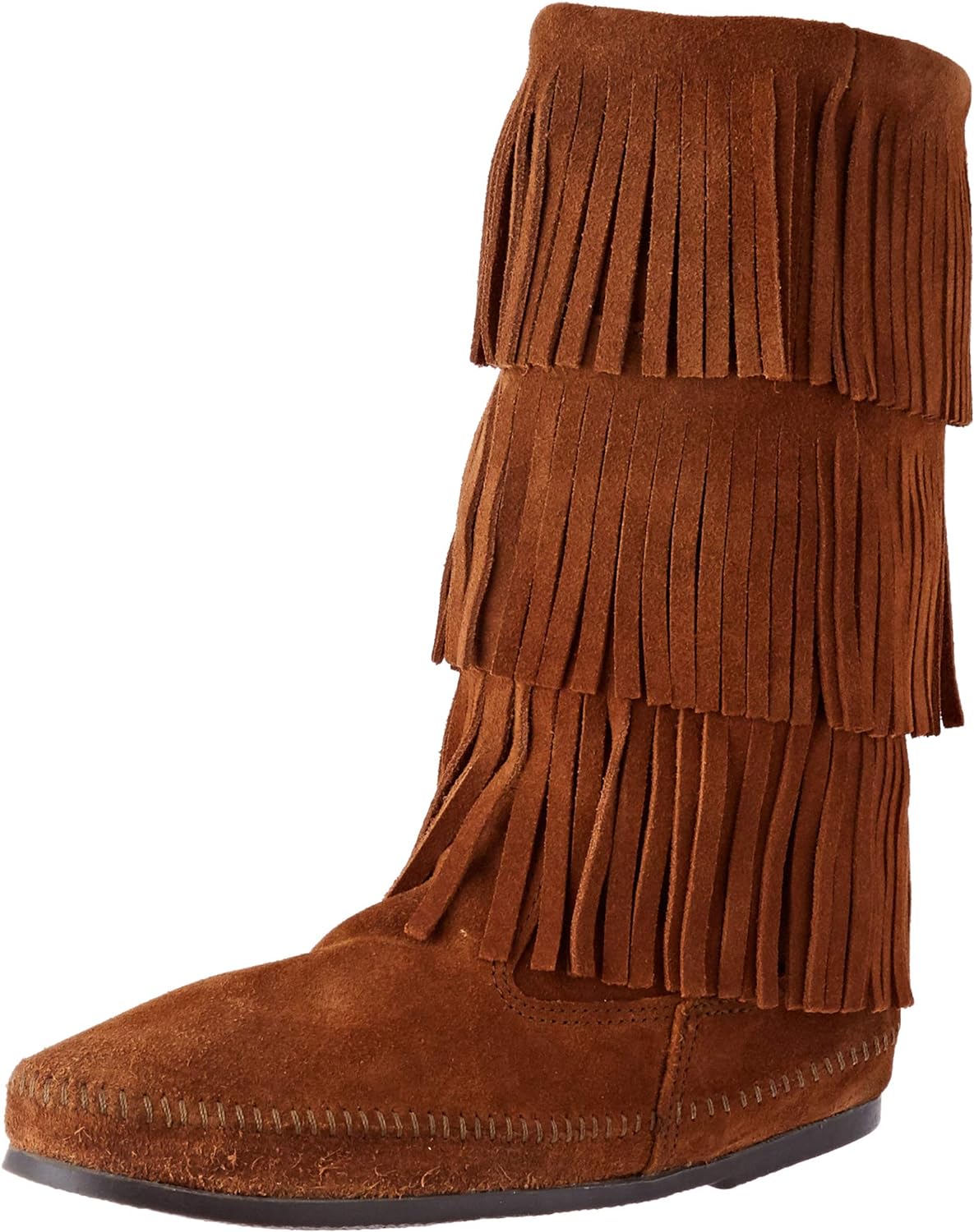 Minnetonka Women's 3-Layer Fringe Boot