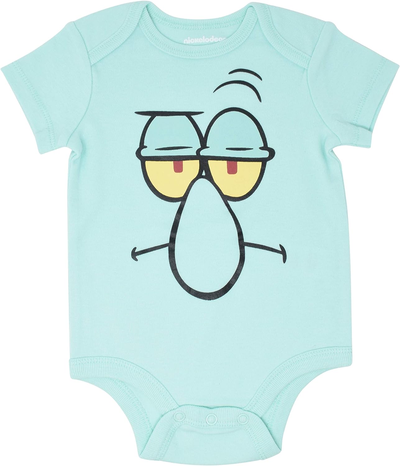 Nickelodeon Spongebob Squarepants Baby Boys 3 Pack Bodysuits