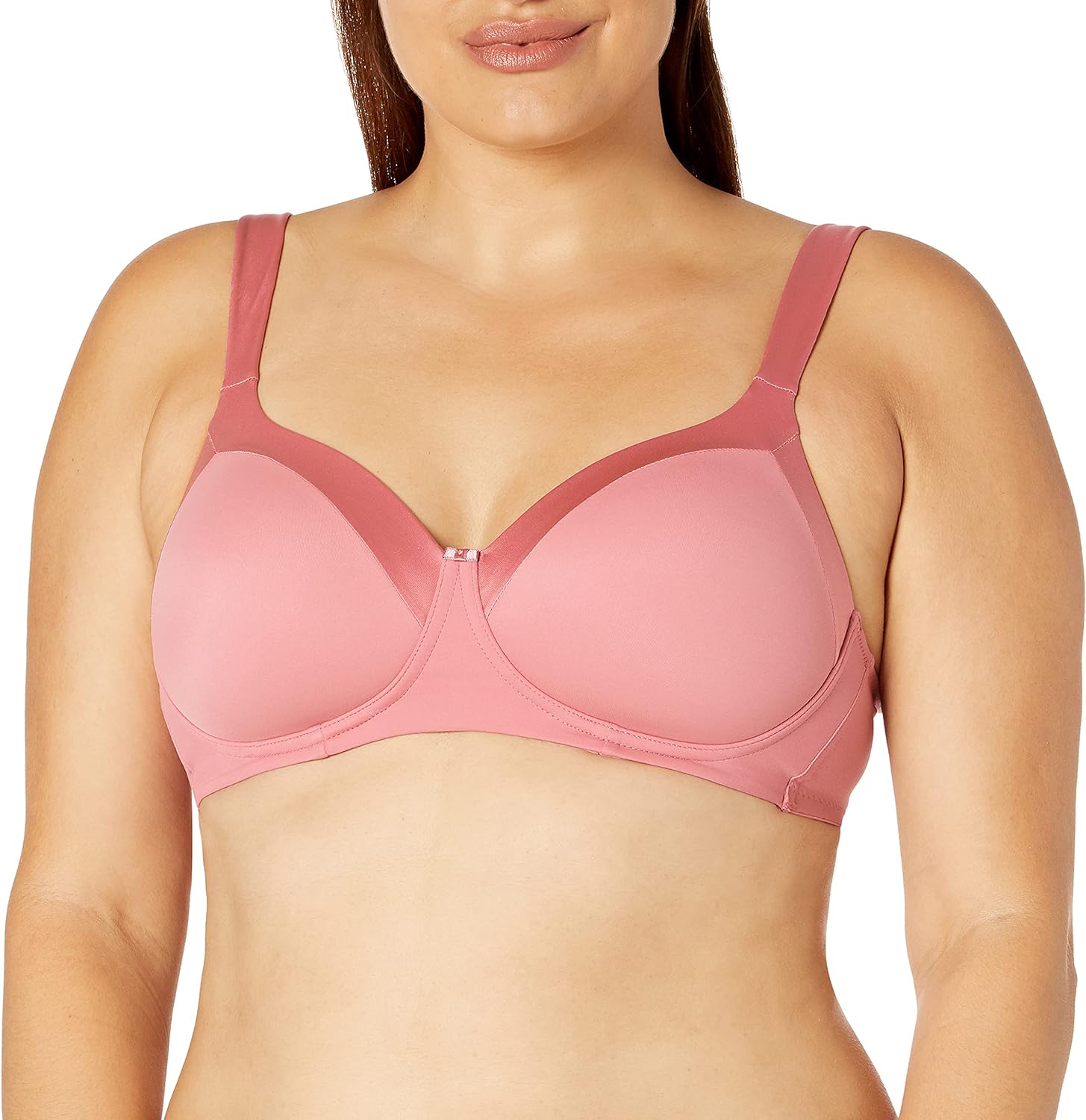 Playtex Women's Secrets Shapes & Supports Balconette Full-Figure Wirefree Bra 4824