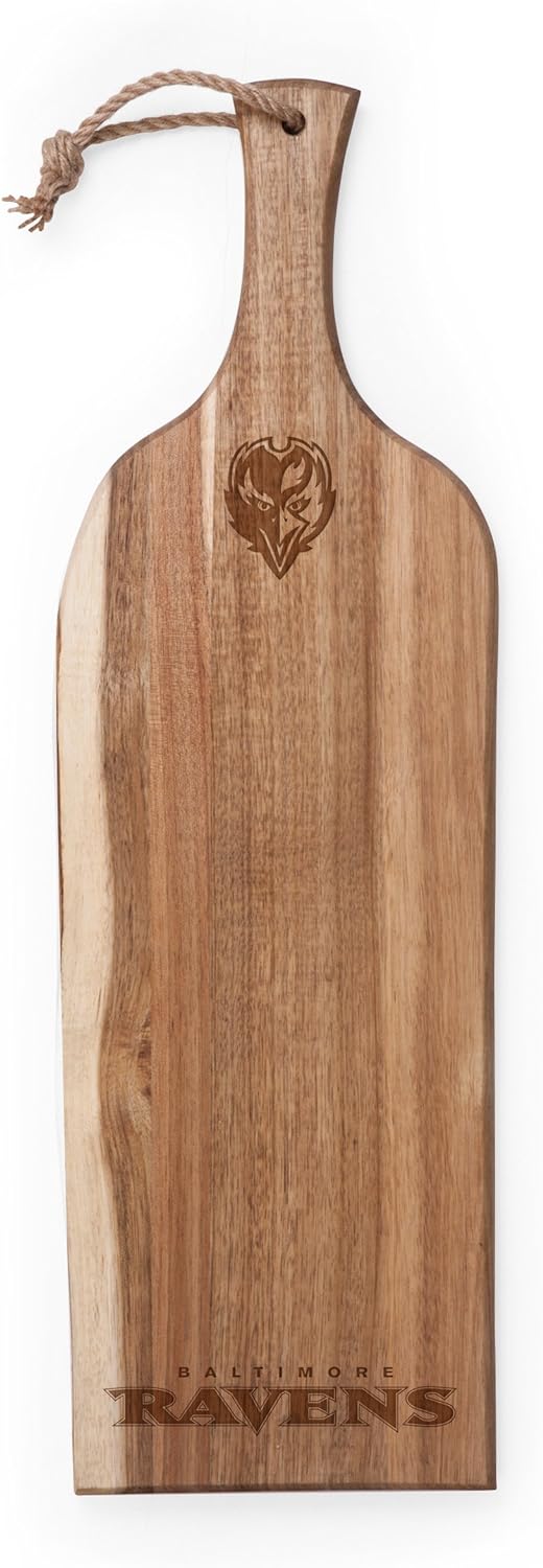 PICNIC TIME Atlanta Falcons Artisan Acacia Serving Plank