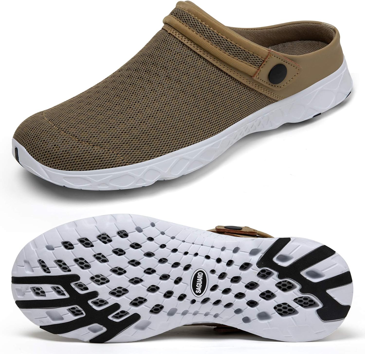 SAGUARO Men's Women's Quick Dry Garden Shoes Lightweight Gardening Clog Shoes Water Sandals for Sports Outdoor Beach Pool Exercise