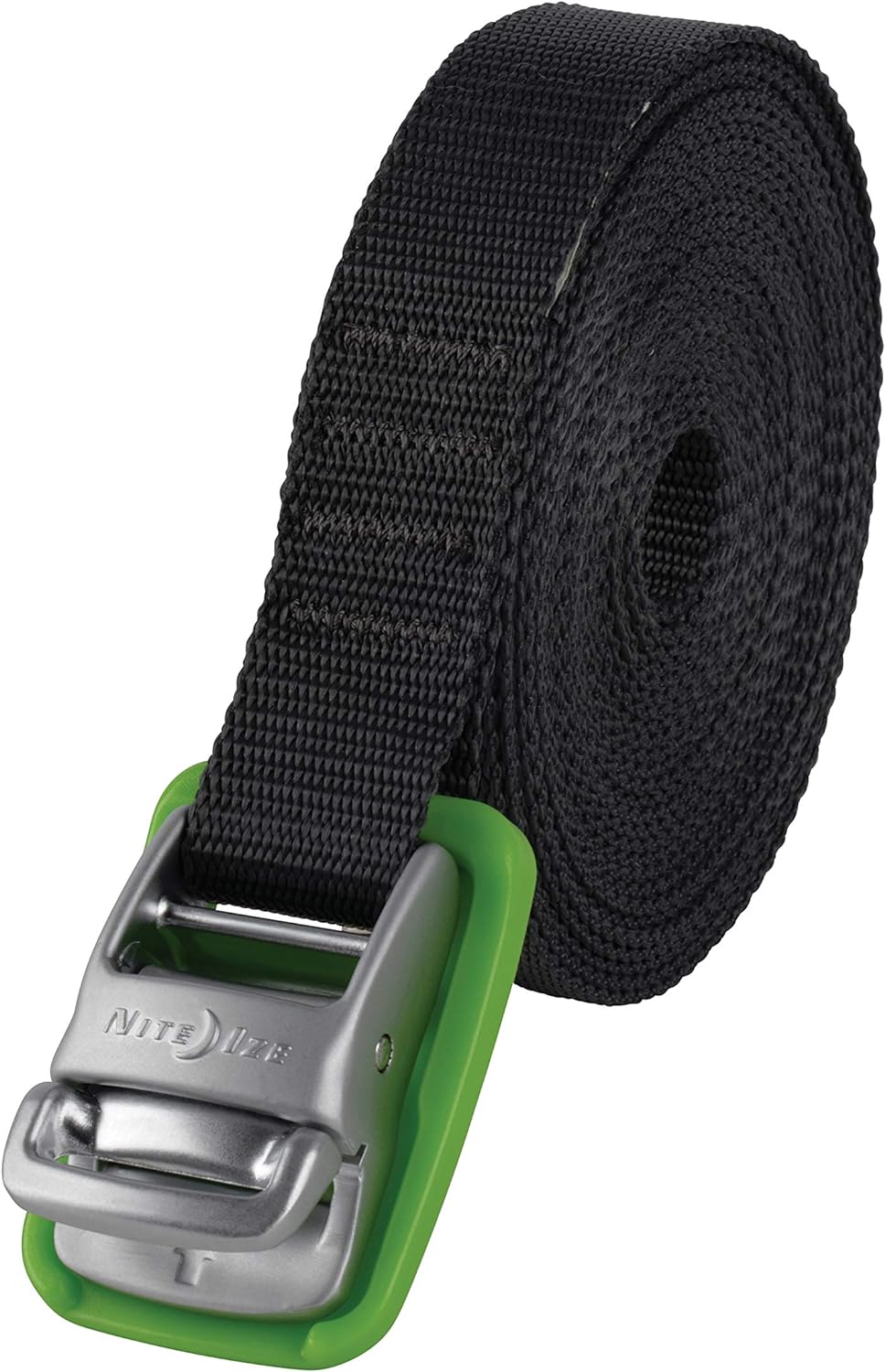 Nite Ize CJWR18-09-2R6 CamJam Strap, Unique Cam Buckle + Extra Strong, 700 lb Load Limit, 18 ft Webbing, 2 Pack Tie Down, Charcoal