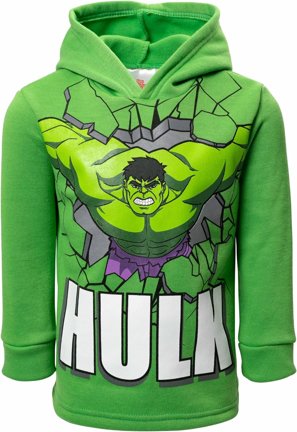 Marvel The Incredible Hulk Little Boys Hooded Pant Set Green/Black 6